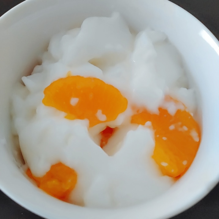 ヘルシー!簡単!ヨーグルトみかんゼリー
